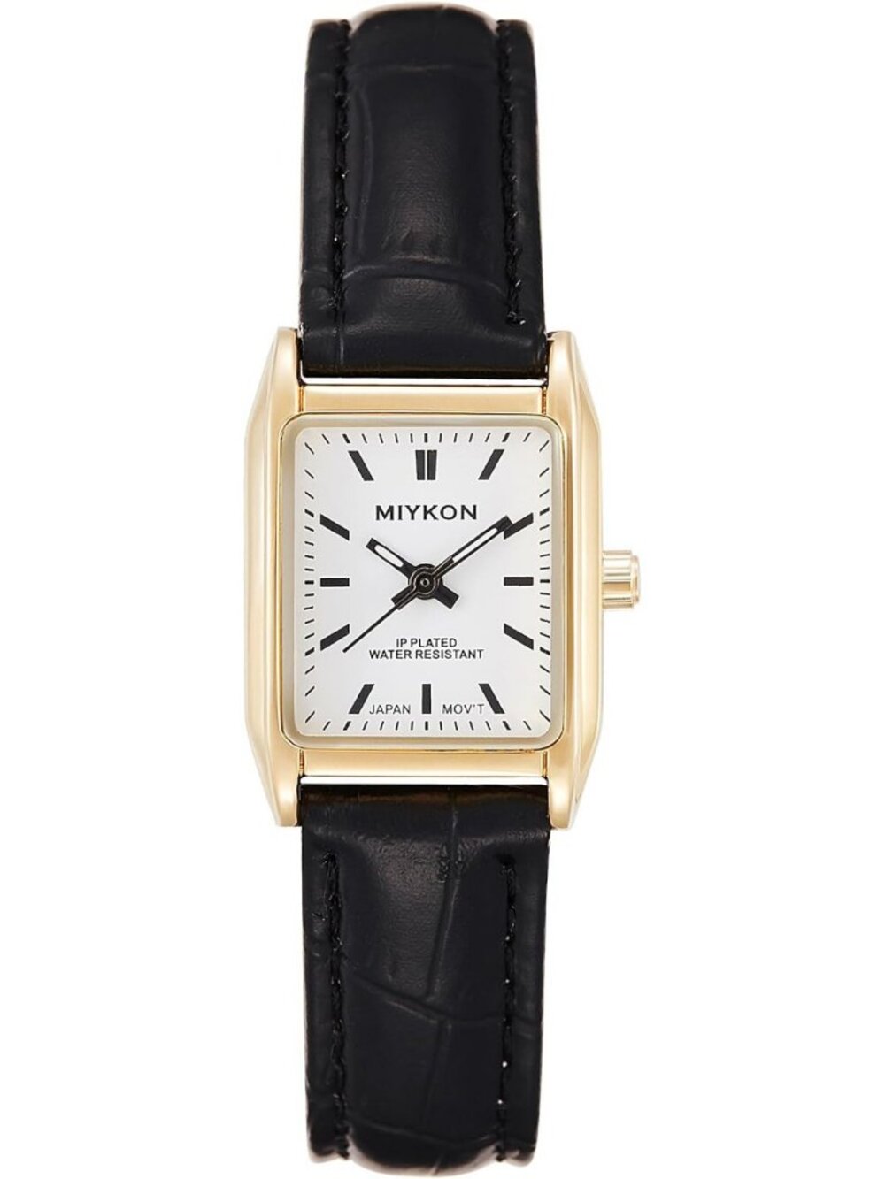 Dainty Vintage Tank Watch for Women, Genuine Leather, Water Resistant, Stylish